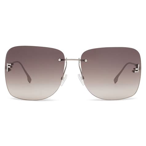 fendi ruthenium sunglasses|Fendi First Crystal .